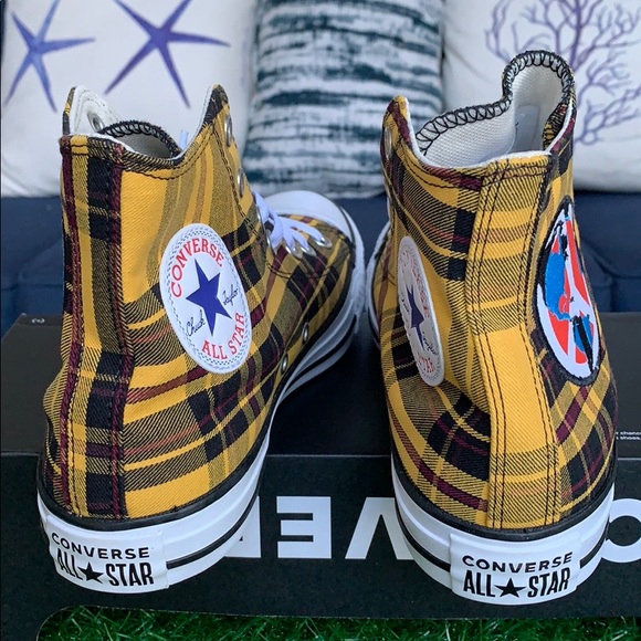 Converse CTAS Hi yellow/white/black MEN’s - Picture 9 of 16